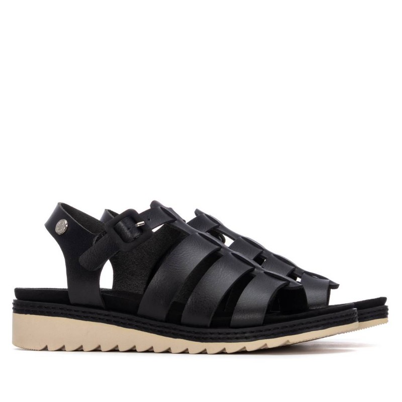 Sandalia de mujer REFRESH 175164 Negro