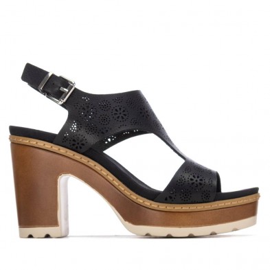 Sandalia de mujer REFRESH 175166 Negro