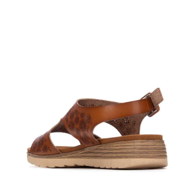 Sandalia de mujer REFRESH 175167 Camel