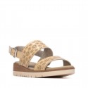 Sandalia de mujer REFRESH 175169 Beige
