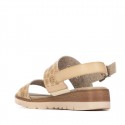 Sandalia de mujer REFRESH 175169 Beige