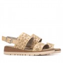 Sandalia de mujer REFRESH 175169 Beige