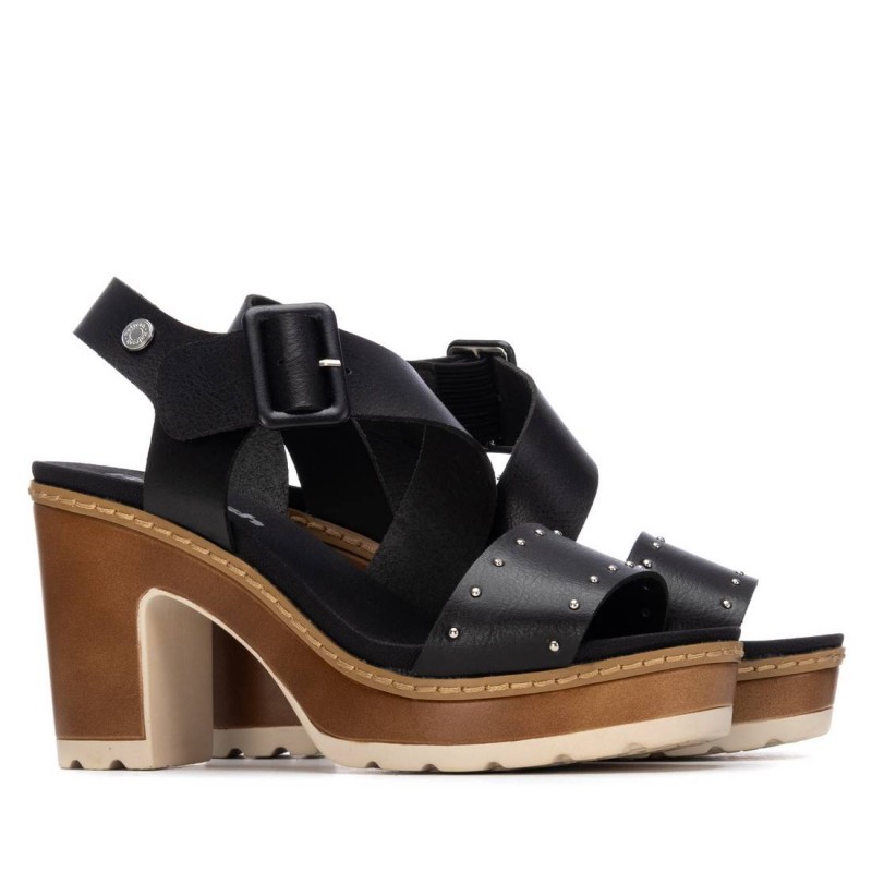 Sandalia de mujer REFRESH 175208 Negro