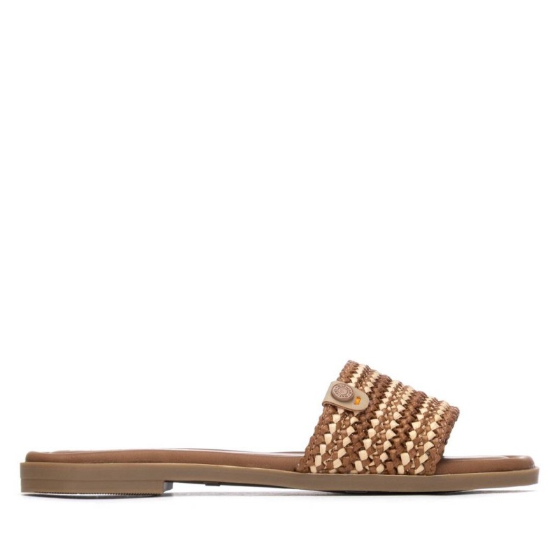 Sandalia de mujer REFRESH 175219 Camel