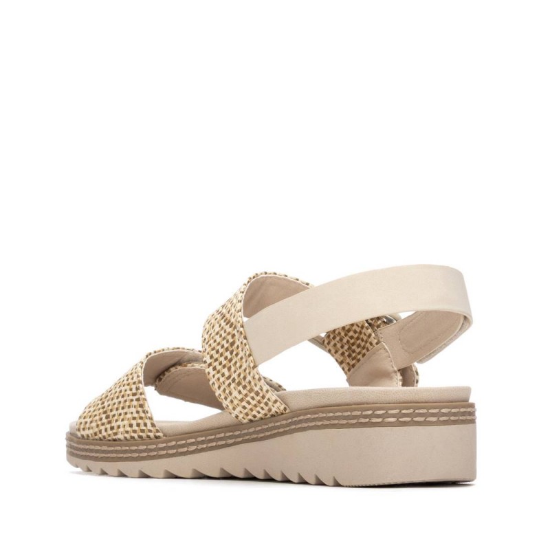 Sandalia de mujer REFRESH 175245 Beige