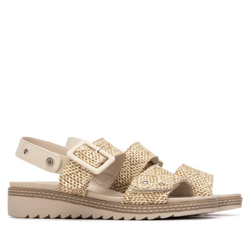 Sandalia de mujer REFRESH 175245 Beige