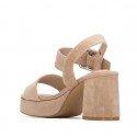 Sandalia de mujer REFRESH 175262 Beige
