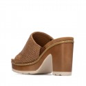 Sandalia de mujer REFRESH 175282 Camel