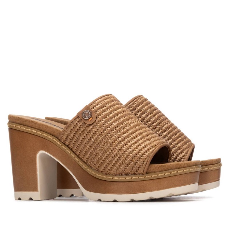 Sandalia de mujer REFRESH 175282 Camel