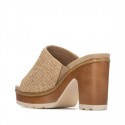 Sandalia de mujer REFRESH 175282 Taupe