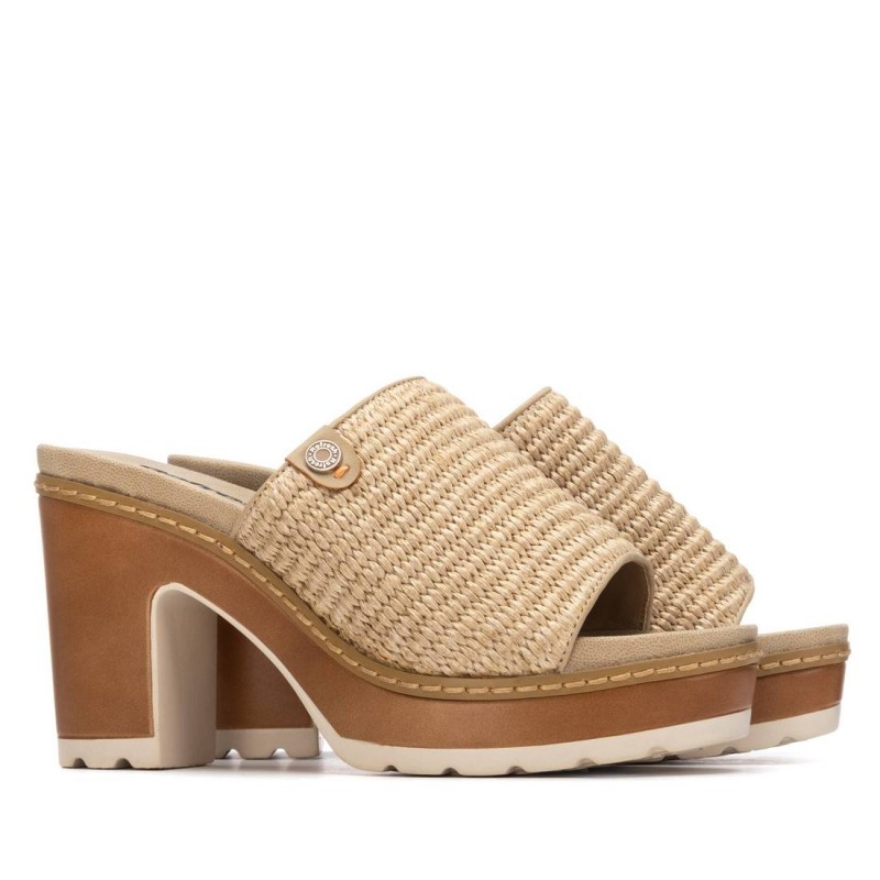 Sandalia de mujer REFRESH 175282 Taupe