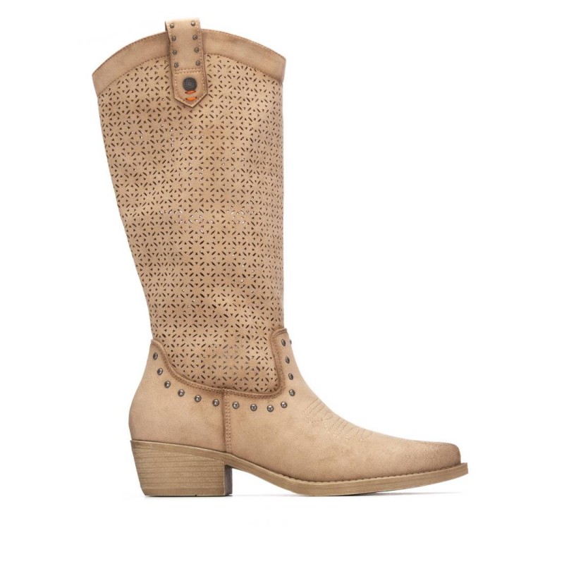 Bota de mujer REFRESH 175292 Beige