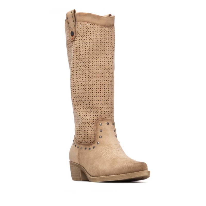 Bota de mujer REFRESH 175292 Beige