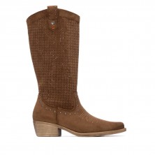 Bota de mujer REFRESH 175292 Camel