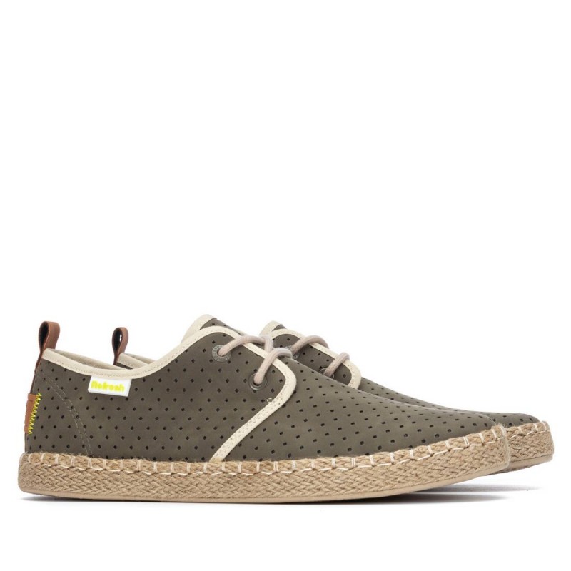 Zapato de hombre REFRESH 175560 Kaki