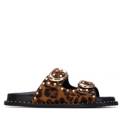 Sandalia de mujer CARMELA 163056 Leopardo