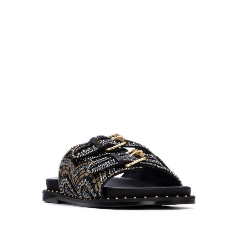 Sandalia de mujer CARMELA 163200 Negro