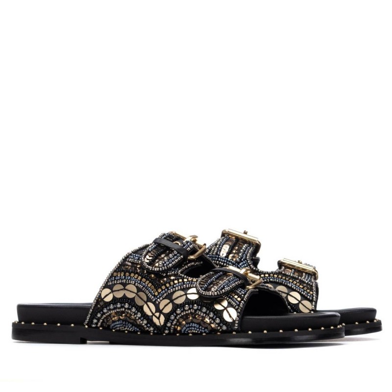 Sandalia de mujer CARMELA 163200 Negro
