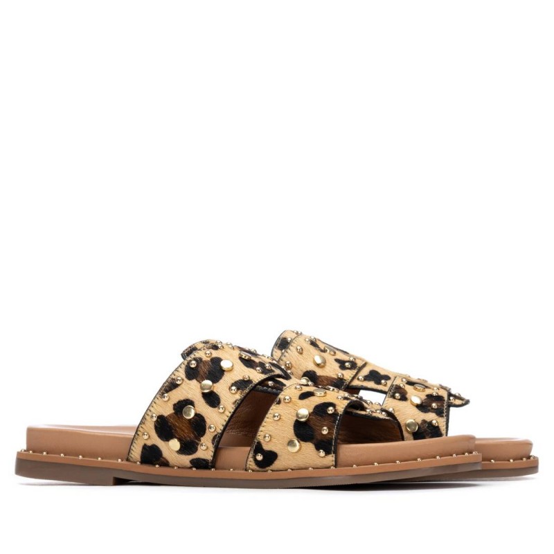 Sandalia de mujer CARMELA 163202 Leopardo