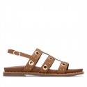 Sandalia de mujer CARMELA 163208 Camel