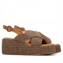 Sandalia de mujer CARMELA 163234 Camel