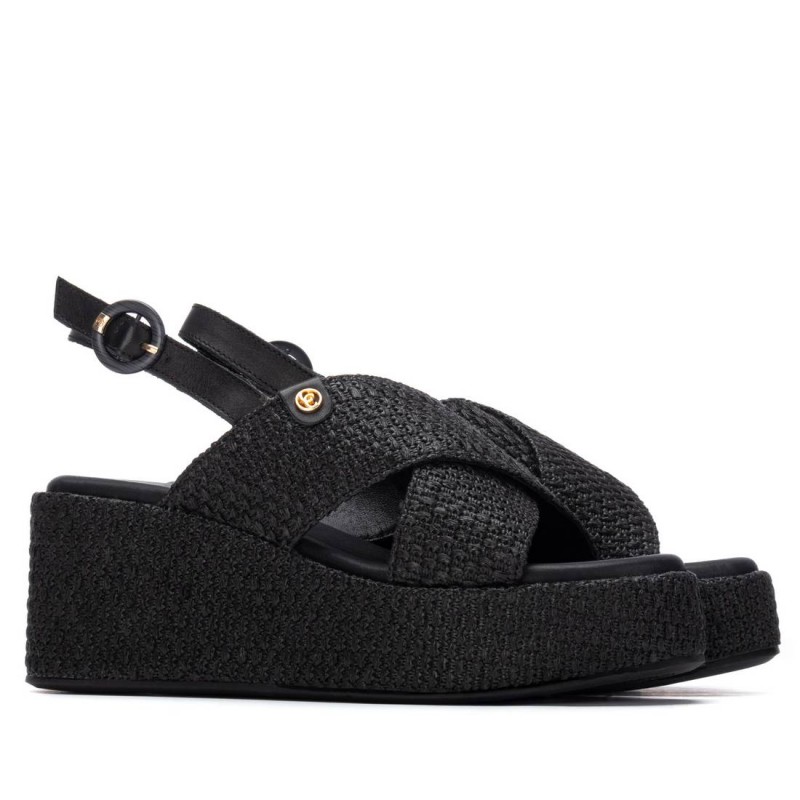 Sandalia de mujer CARMELA 163234 Negro