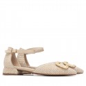 Zapato de mujer CARMELA 163241 Beige