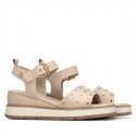 Sandalia de mujer CARMELA 163248 Beige