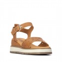 Sandalia de mujer CARMELA 163248 Camel