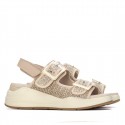 Sandalia de mujer CARMELA 163267 Beige