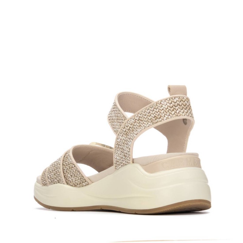 Sandalia de mujer CARMELA 163268 Beige