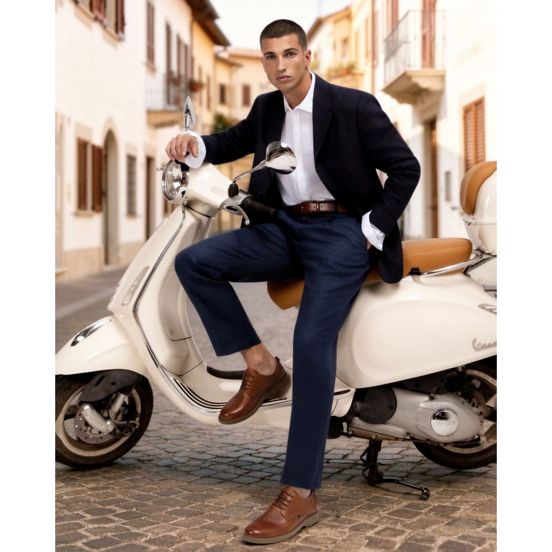 Zapato de hombre CARMELA 163904 Camel