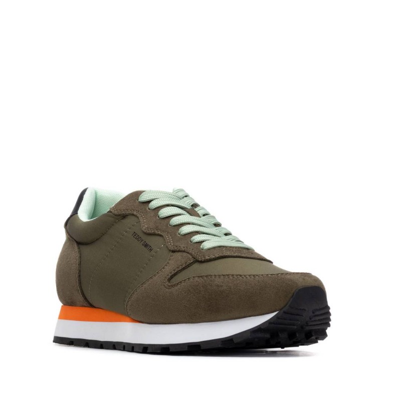 Zapato de hombre tds 120663 Kaki