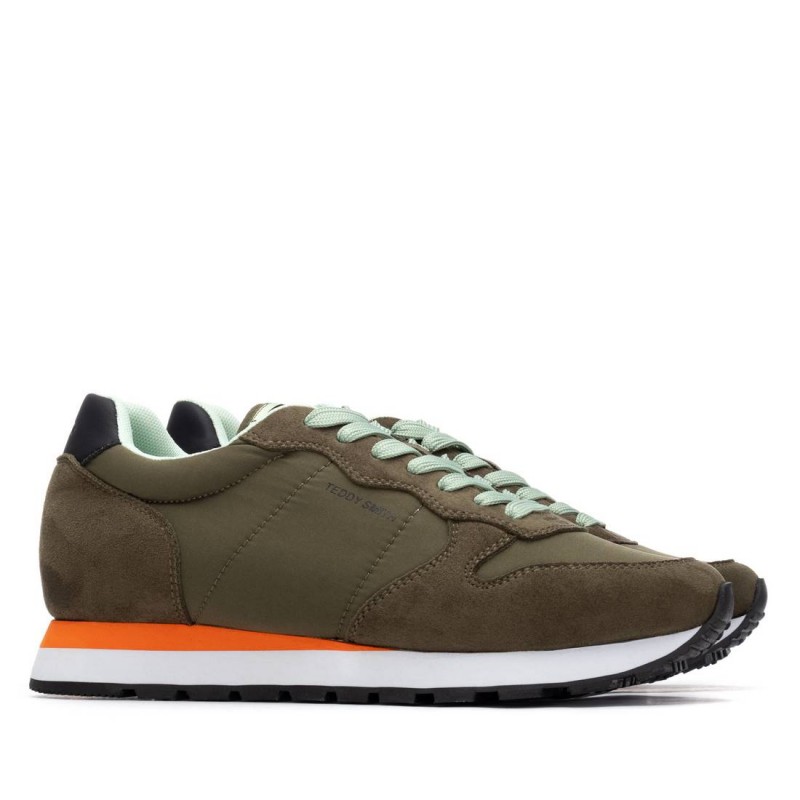 Zapato de hombre tds 120663 Kaki