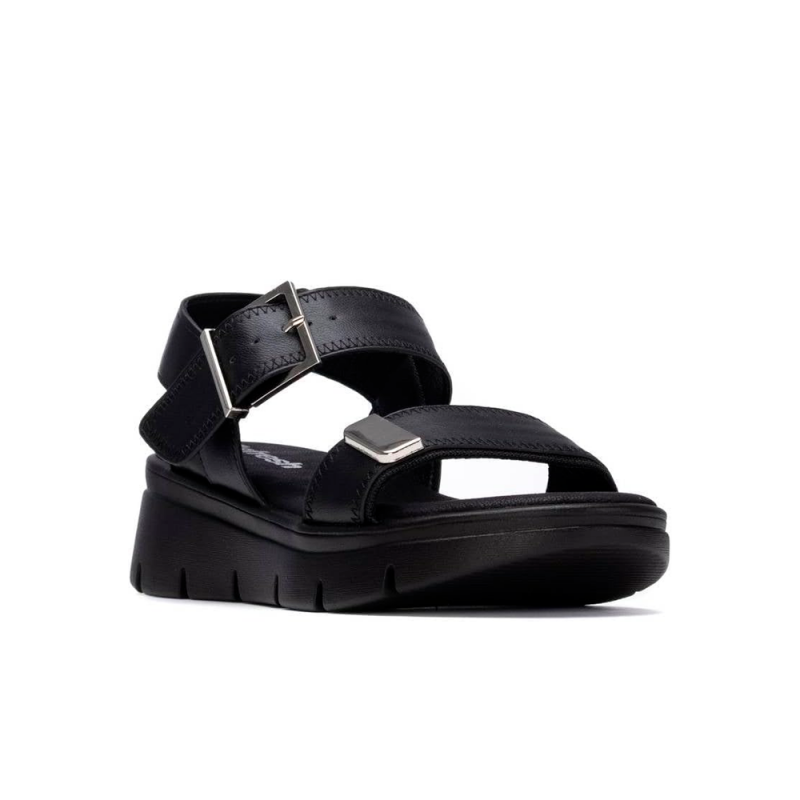 Sandalias Planas Mujer Refresh 175161 Negro