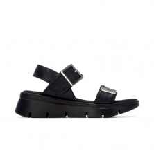 Sandalias Planas Mujer Refresh 175161 Negro