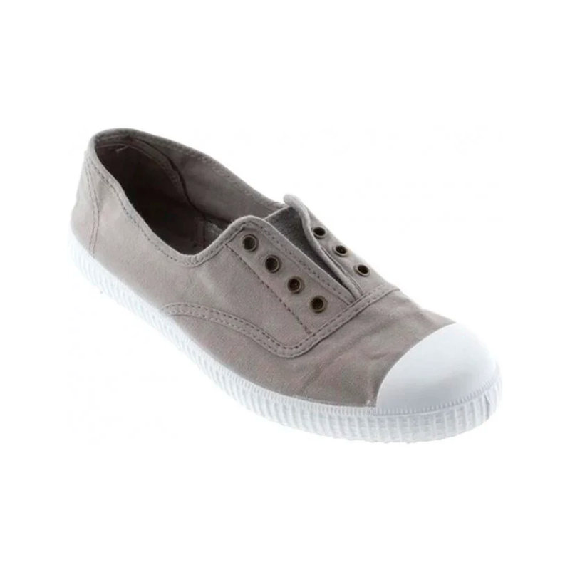 Zapatillas Lona Mujer Victoria 106623 Gris
