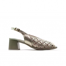 Sandalen Mit Absatz Damen Pitillos 11210 Gold
