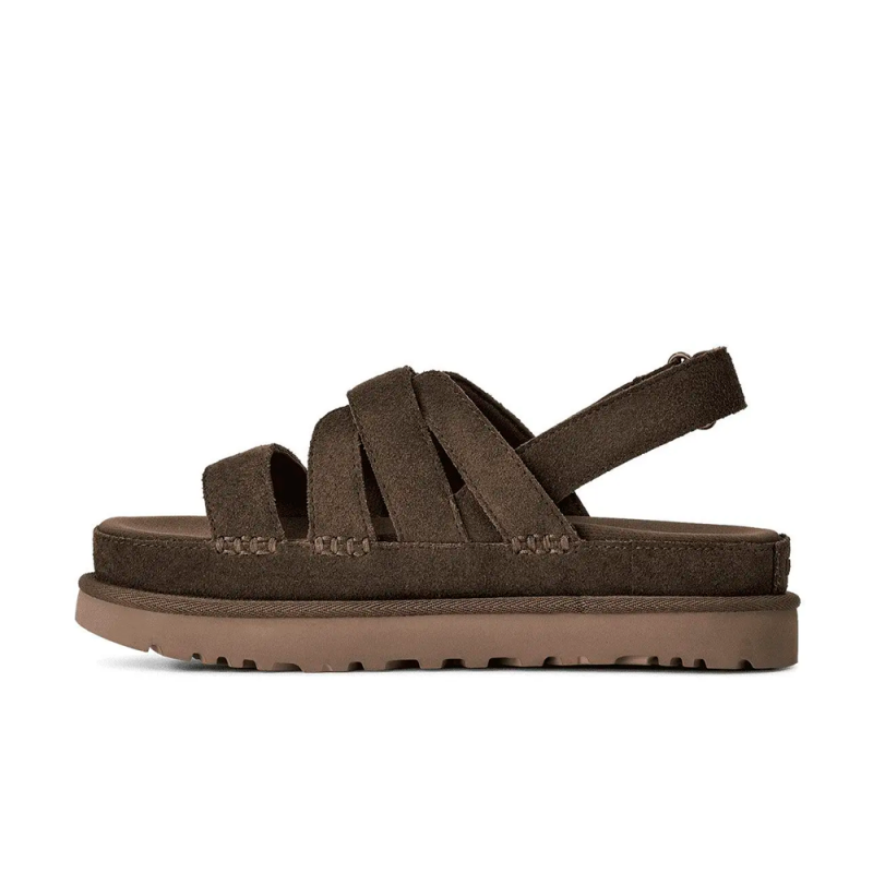 Sandalias Planas Mujer Ugg W Goldenstar Gleam Marron