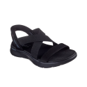 Sandalias Planas Mujer Skechers Go Walk Flex Sandal Negro-negro