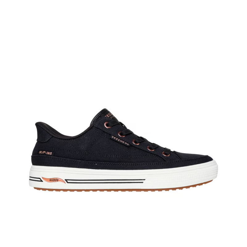 Sneakers Mujer Skechers Arch Fit Arcade - See Ya There Negro