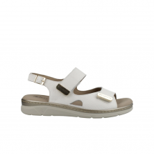 Sandalias Planas Mujer Pitillos 11000 Blanco