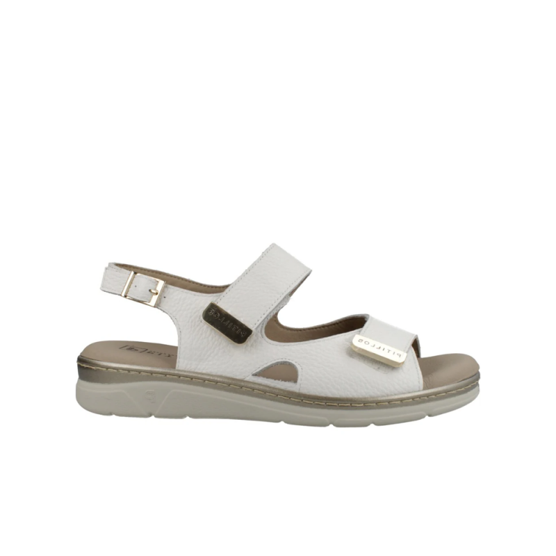 Sandalias Planas Mujer Pitillos 11000 Blanco