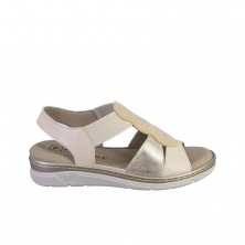 Sandales Plates Femme Pitillos 11002 Beige