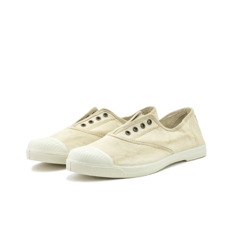 Zapatillas Lona Mujer Natural World 102e Beig