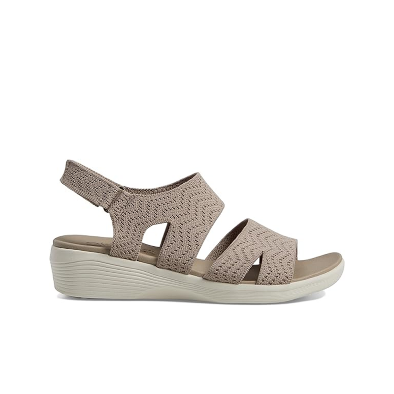 Cuñas Mujer Skechers 163420 Taupe