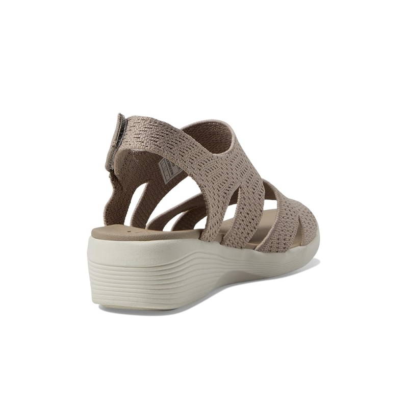 Cuñas Mujer Skechers 163420 Taupe