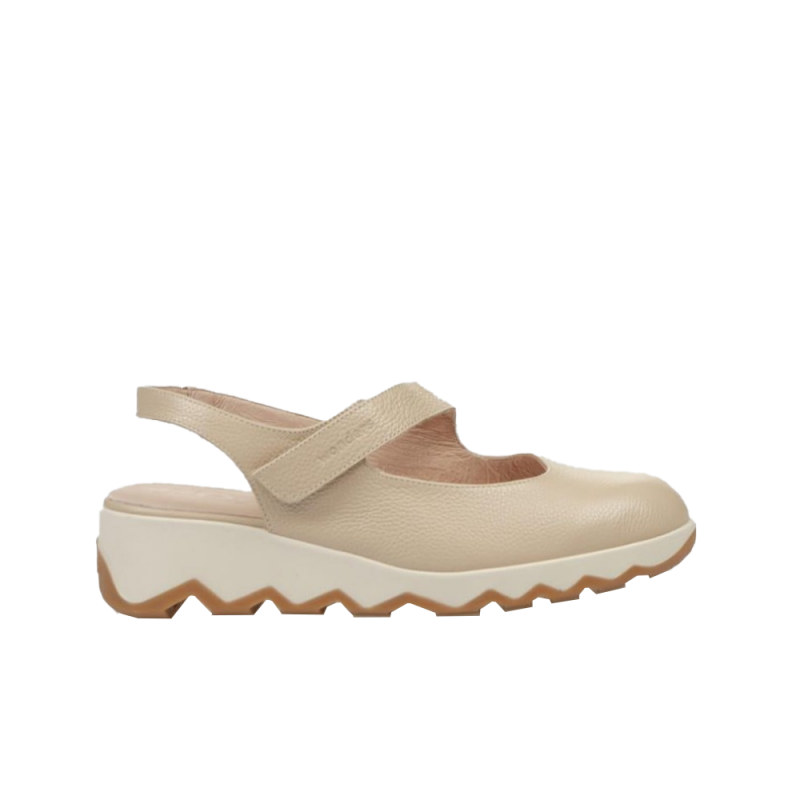 Zapatos de Sport Mujer Wonders 7622 Beig