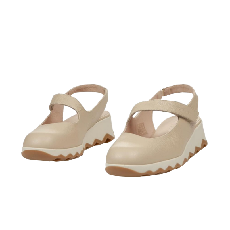 Zapatos de Sport Mujer Wonders 7622 Beig