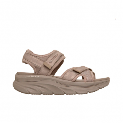 Sandalias Planas Mujer Skechers 163585 Taupe